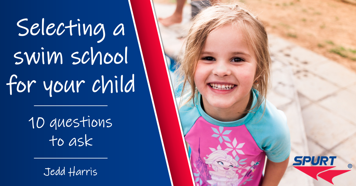 Selecting a swim school for your child