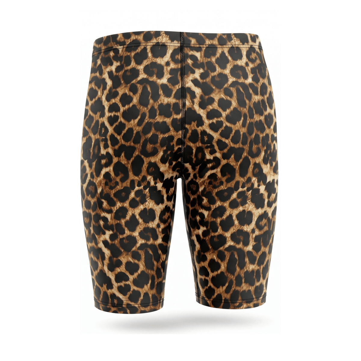 Kikx Extra Life Jammer Swimsuit in Fierce Rosettes Leopard Print