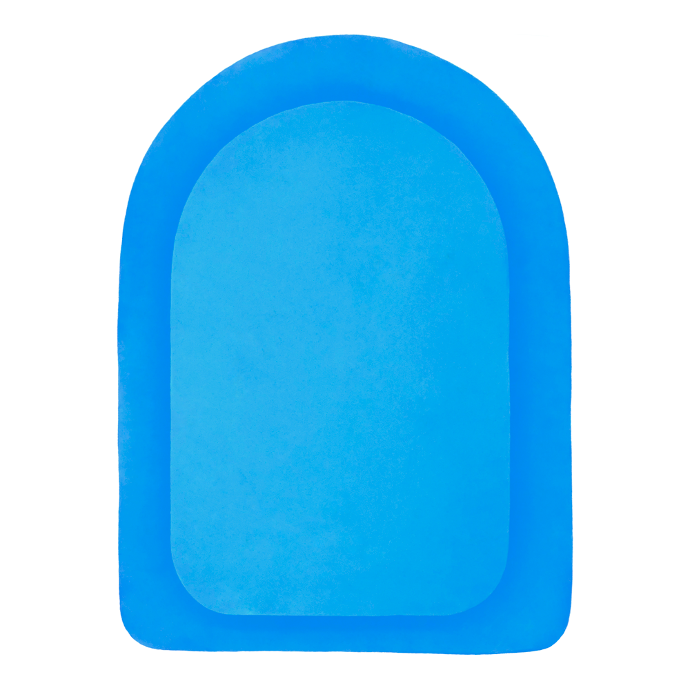 Senior Kickboard Swimming Aid in Blue Assorted Thickness