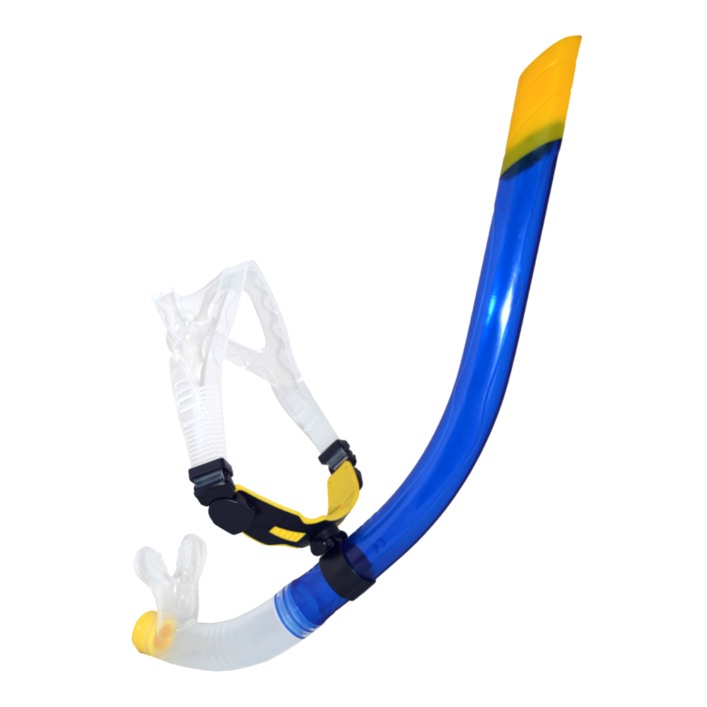 Kikx Senior Frontal Training Snorkel in Blue