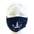 Swim-Dry Kids Protective Face Mask in Black with Unicorn
