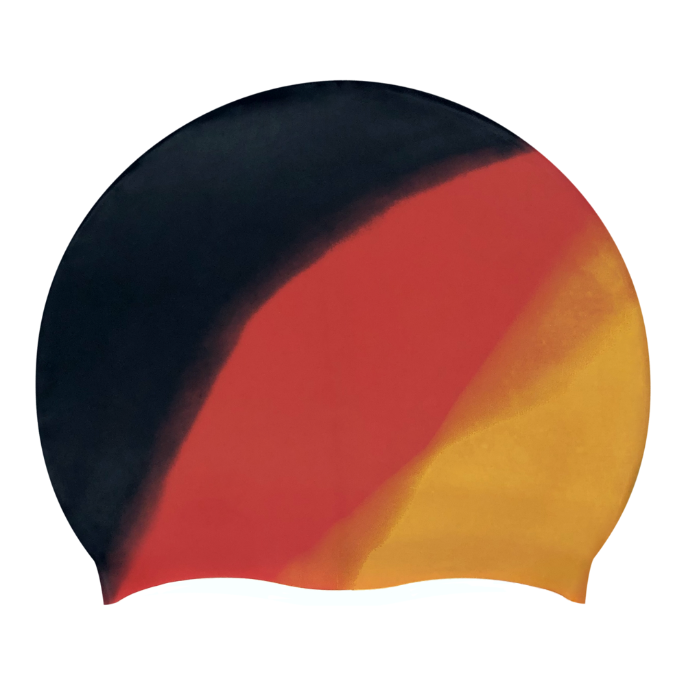 German Flag Spurt Silicone Swim Cap