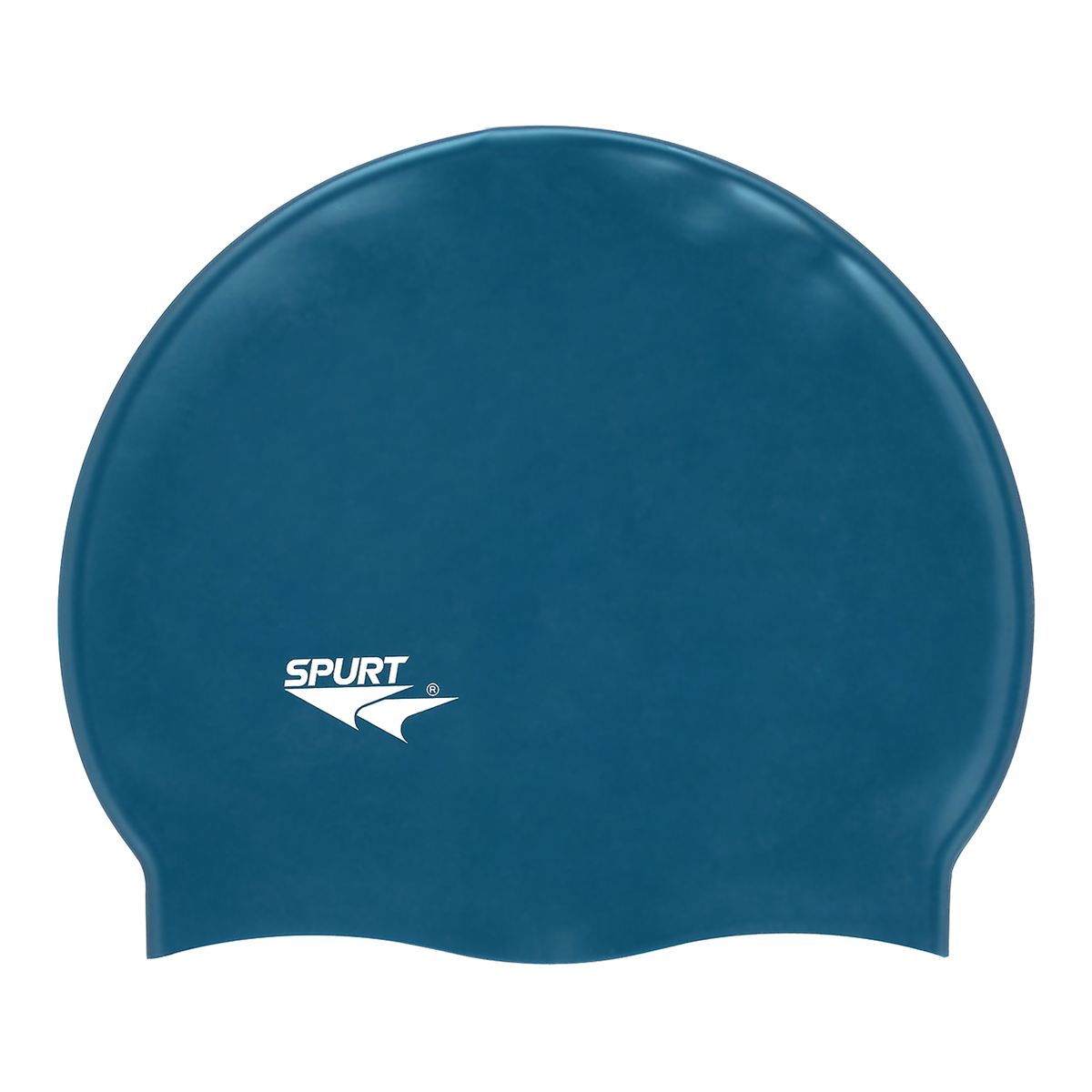 Spurt Flexi Plain SH82 Teal Silicone Swim Cap
