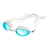 Spurt Blaze Sil 6 Junior Goggle in White with Aqua Lens and Light Tint