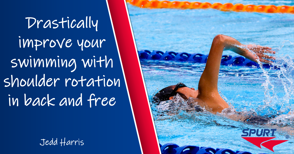 Drastically Improve Your Swimming With Shoulder Rotation In Back And Free