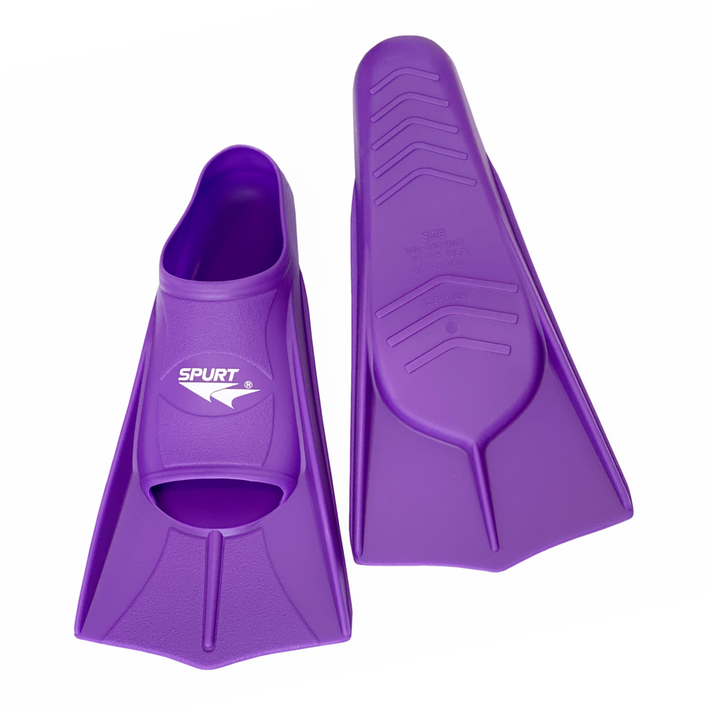 Spurt Short Training Fin in Purple