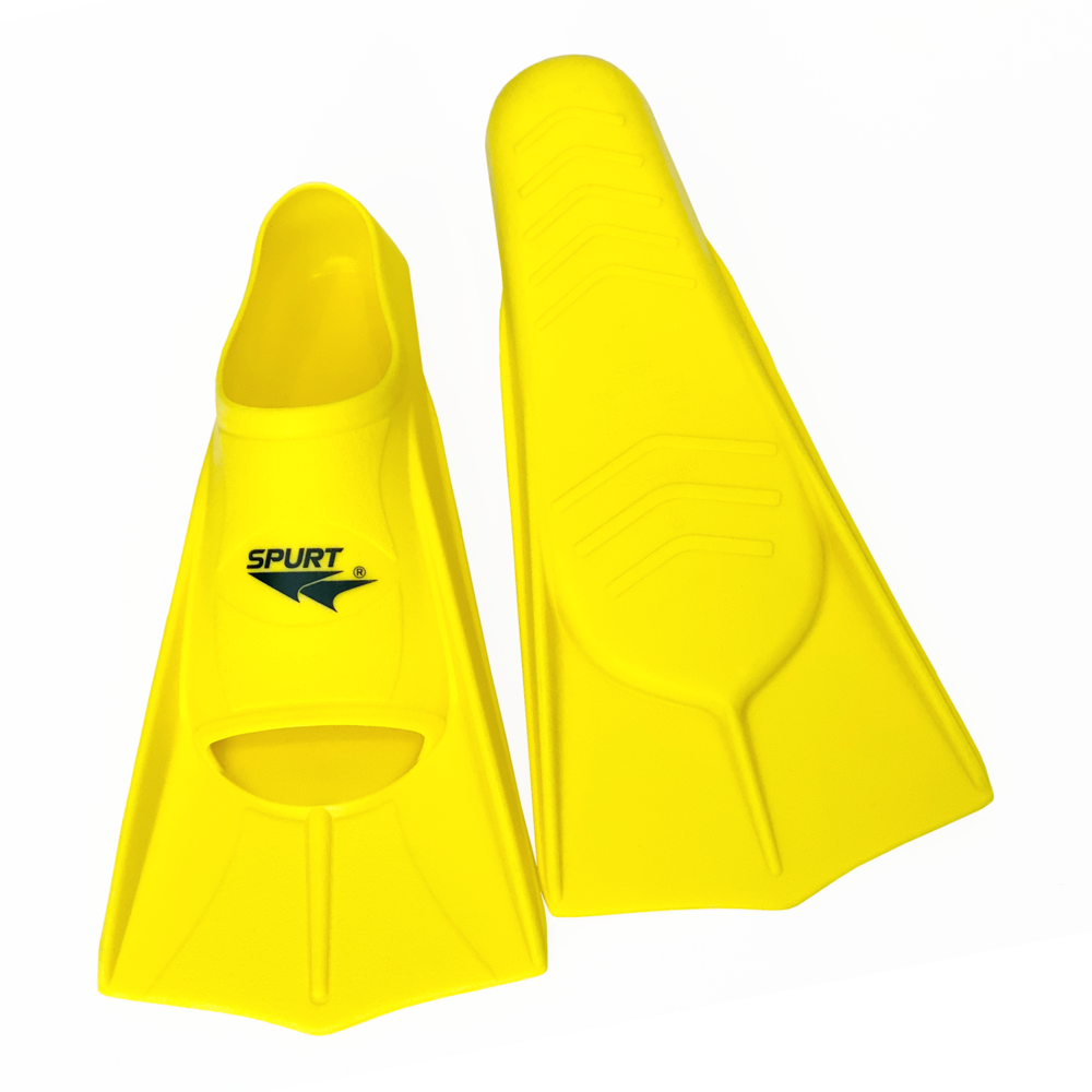 Spurt Short Training Fin in Yellow