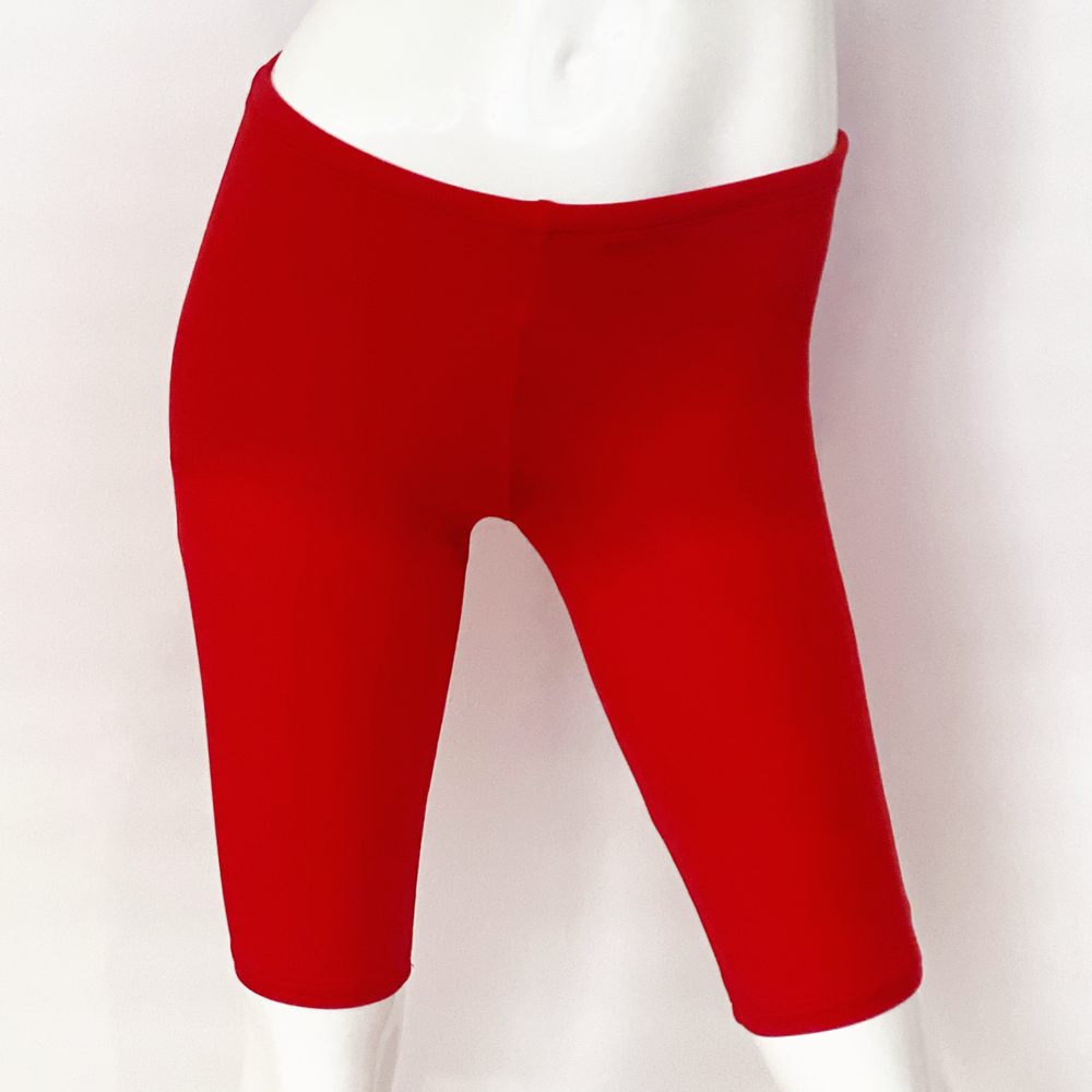 Extra Life Jammer Swimsuit in Plain Red