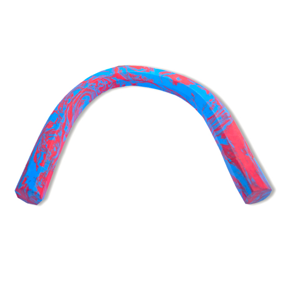 Kikx Noodle Swimming Aid Mini 101 cm in Mottled Blue and Red