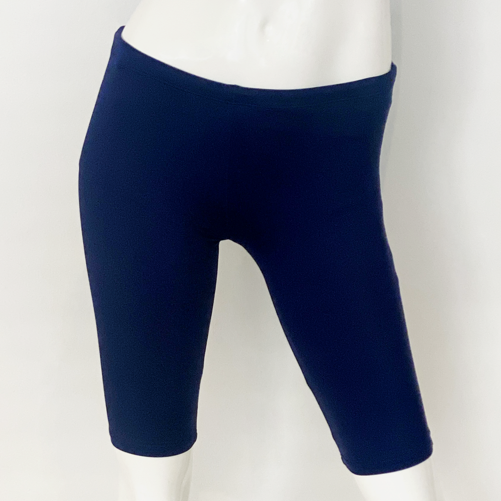 Extra Life Jammer Swimsuit in Plain Navy