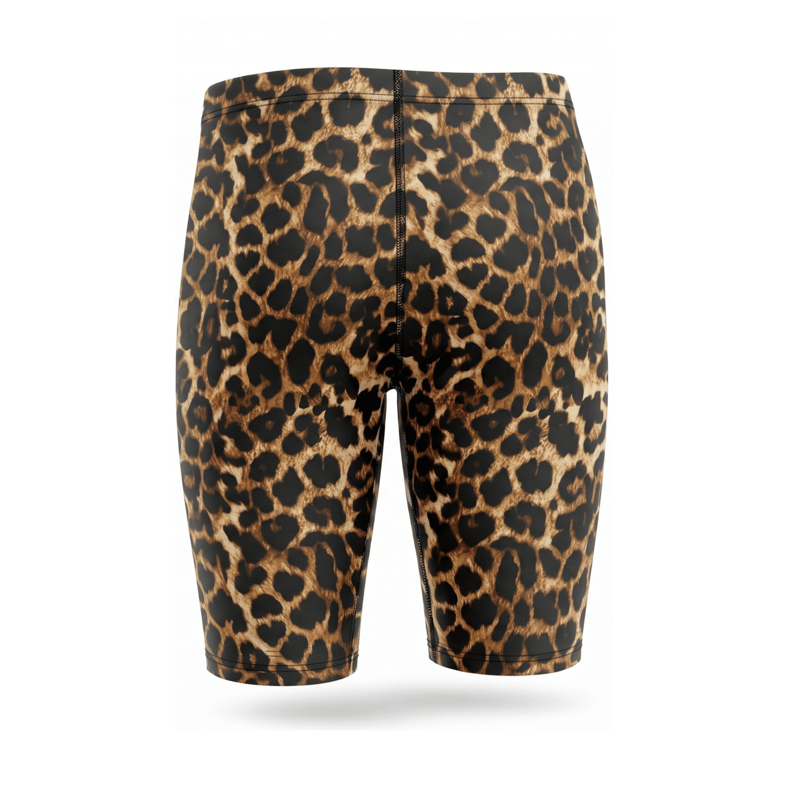 Kikx Extra Life Jammer Swimsuit in Fierce Rosettes Leopard Print