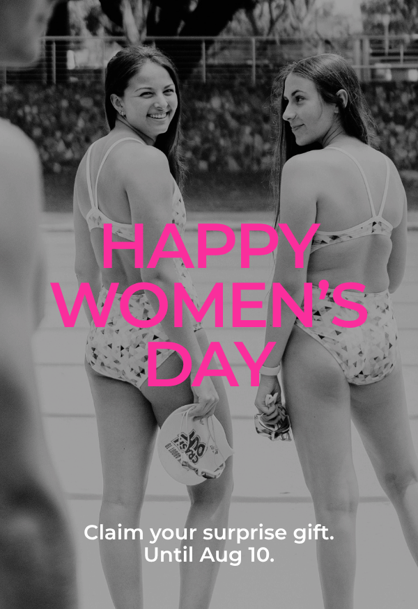 A WOMEN'S DAY SURPRISE, FROM US.