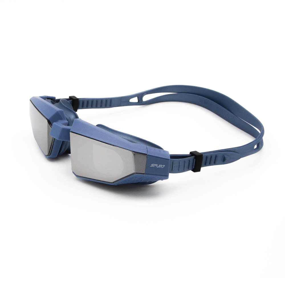Spurt The Bomb TP165 Senior Goggle in Winter Blue with Mirror Silver Lens and Light Tint