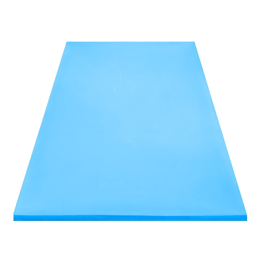 Rectangular Floating Mat Swimming Aid 30mm x 1m x 2m in Blue