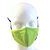 Swim-Dry Ladies Protective Face Mask in Plain Lumo Green