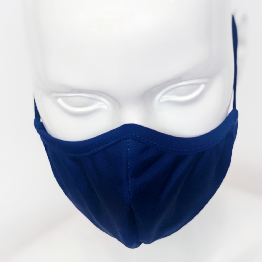Swim-Dry Kids Protective Face Mask in Plain Navy