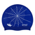 Emoji Spider Web on SE25 Dark Blue Spurt Silicone Swim Cap