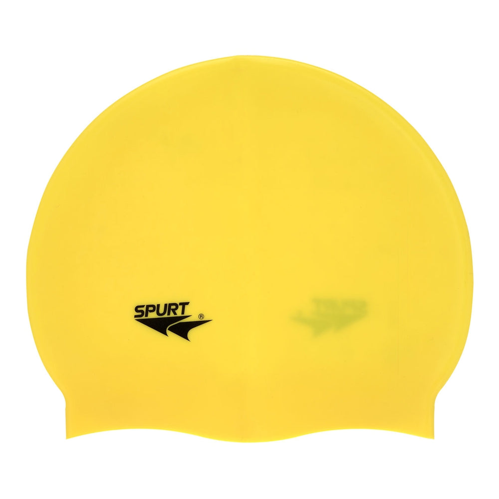 Spurt Flexi Plain SC17 Sunflower Yellow Silicone Swim Cap