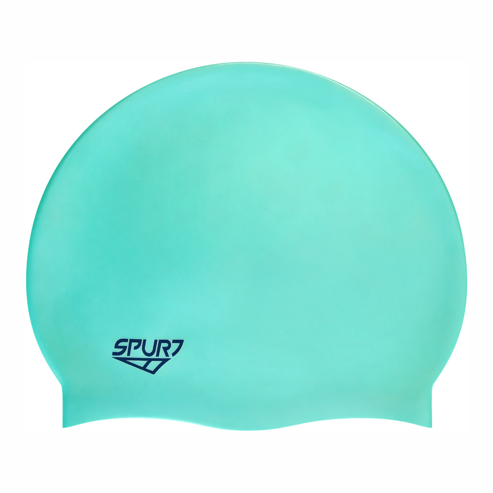 Spurt Flexi Plain SD13 Pale Aquamarine Green Silicone Swim Cap