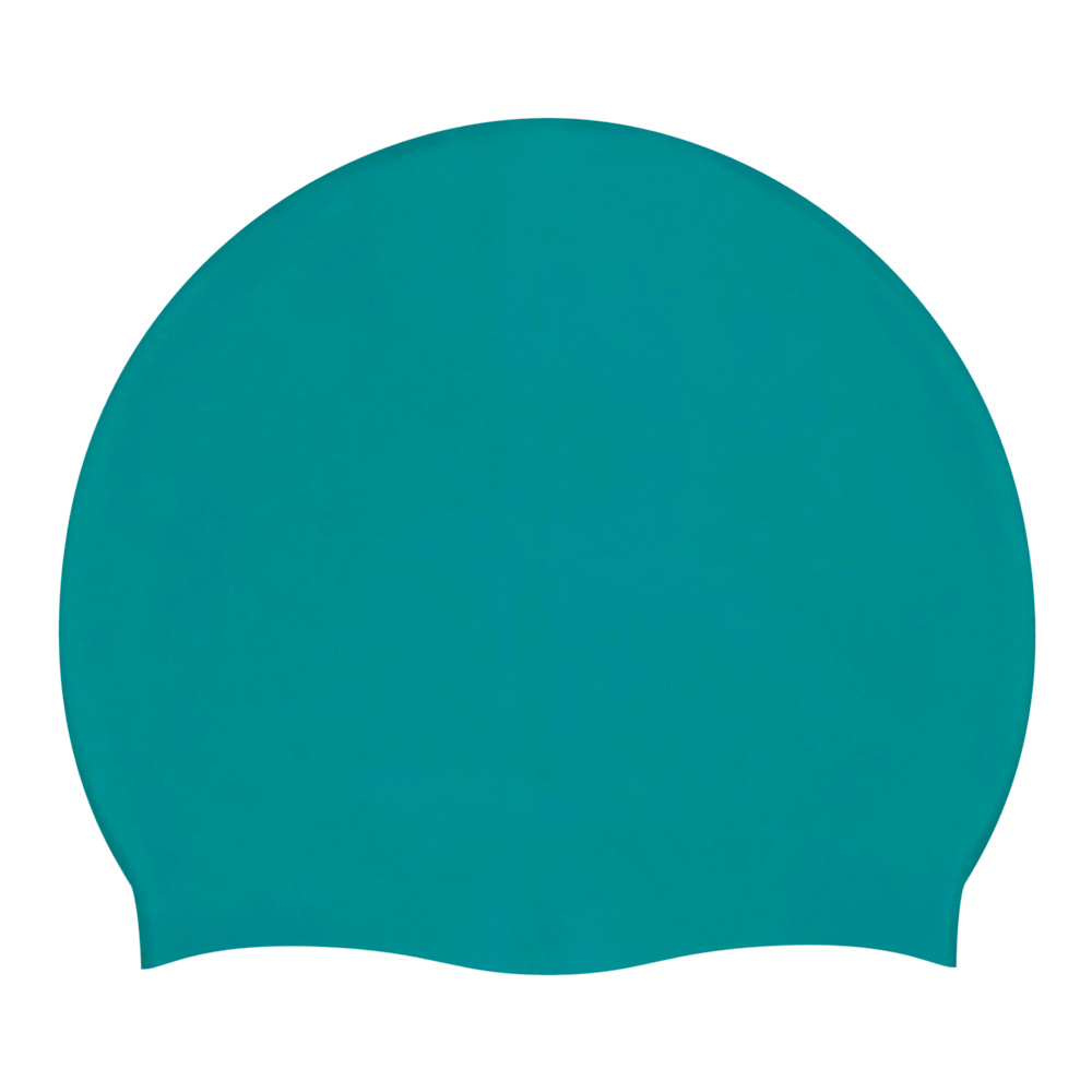 Spurt Flexi Plain SD24 Turquoise Green Silicone Swim Cap