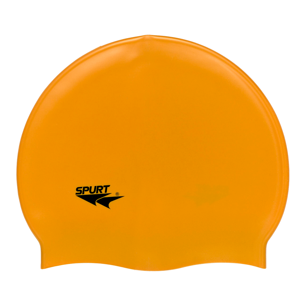 Spurt Flexi Plain SH79 Dark Amber Silicone Swim Cap