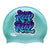 Keep It Real on SD13 Pale Aquamarine Green Spurt Silicone Swim Cap