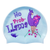 Llama and No Prob-Llama on F242 Light Blue Spurt Silicone Swim Cap