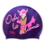 Llama and Ooh-la Llama on SH73 Royal Purple Spurt Silicone Swim Cap