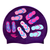 Slip Slops on SH73 Royal Purple Spurt Silicone Swim Cap