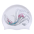 Sketched Mermaid in Swirls on F211 Cool White Spurt Silicone Swim Cap