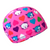 Lycra Fantasy Lycra Swim Cap Size Small in Cats and Hearts on Pink