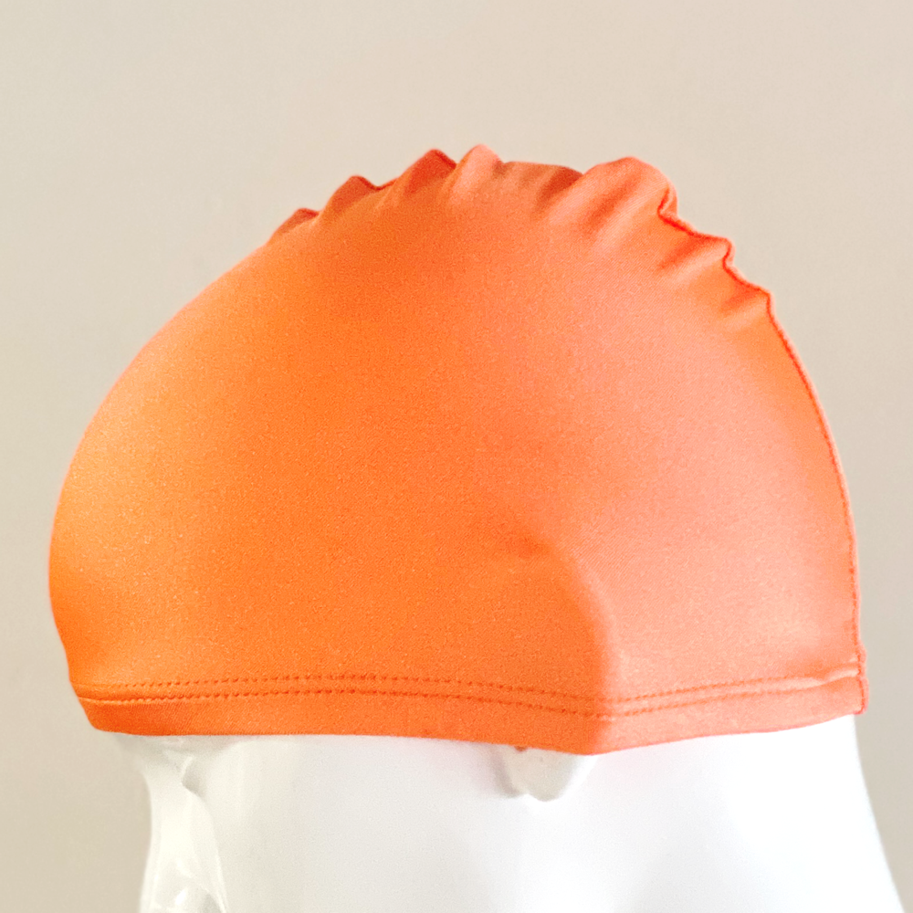 Orange swimming hat hotsell