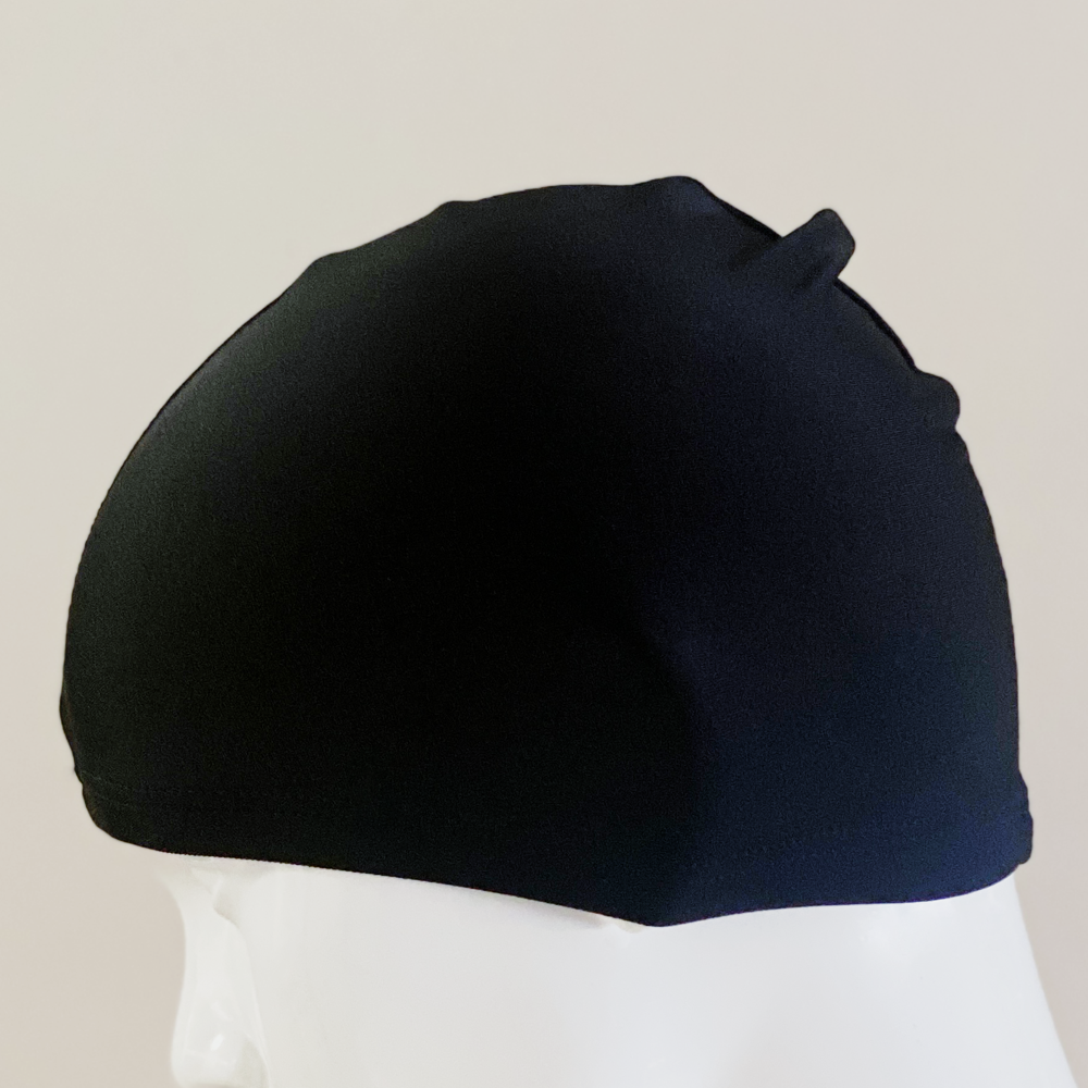Lycra Swim Cap Size Small in Black