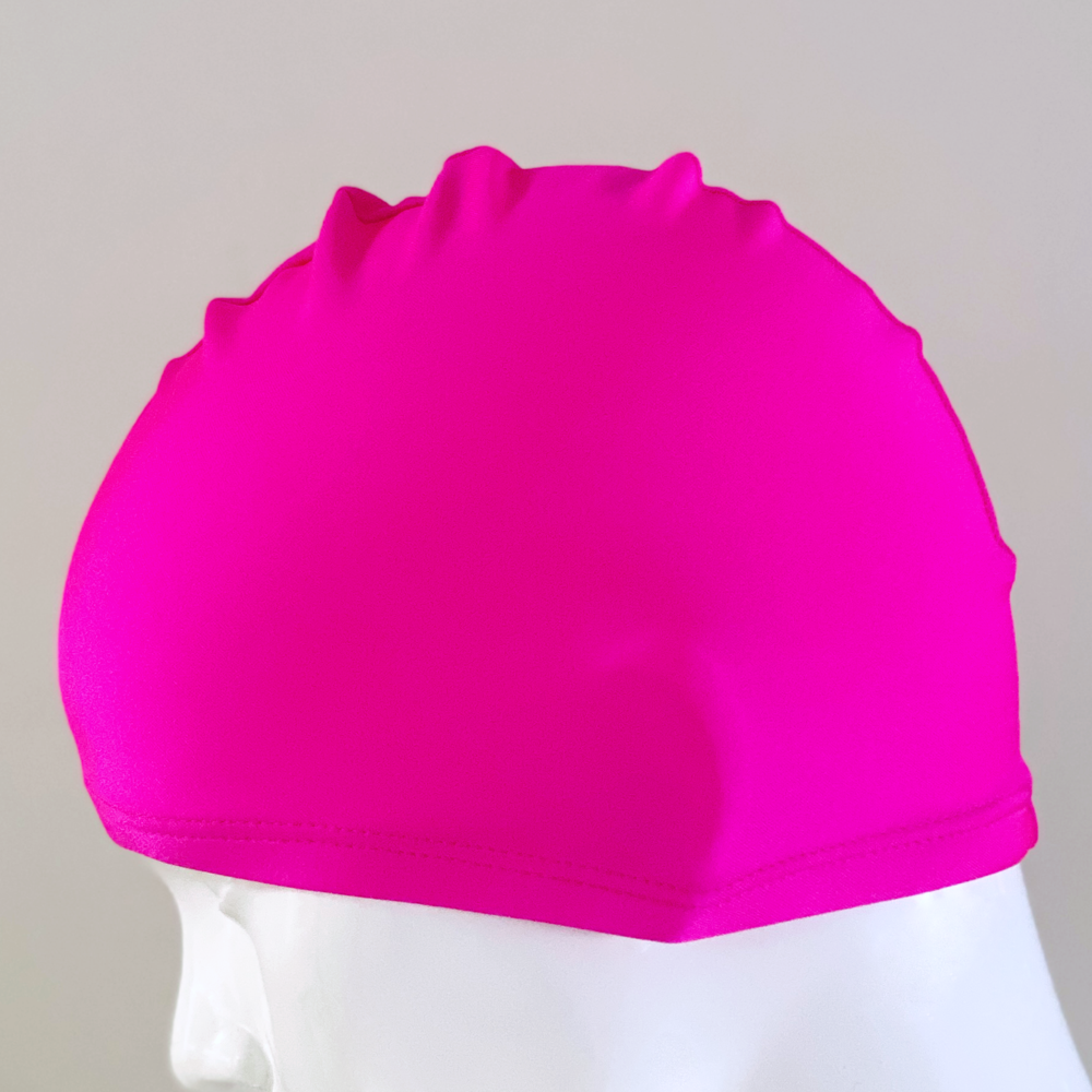 Lycra Swim Cap Size Small in Bright Pink