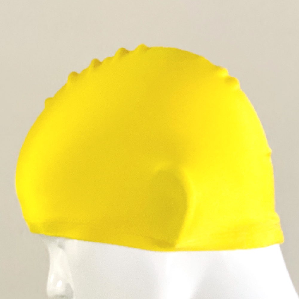 Lycra Swim Cap Size Small in Yellow