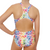 Extra Life Fastback Swimsuit in Full Print Multi Hearts on White