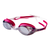 Spurt Crush N3 Senior Goggle in Dark Pink and White with Mirror Silver Lens and Light Tint
