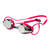 Spurt Intermediate Racer R3 Senior Goggle in Dark Pink with Mirror Silver Lens and Dark Tint