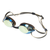Spurt Tempo R7 Senior Goggle in Black and Gold with Mirror Oil-slick Blue and Gold Lens and Dark Tint