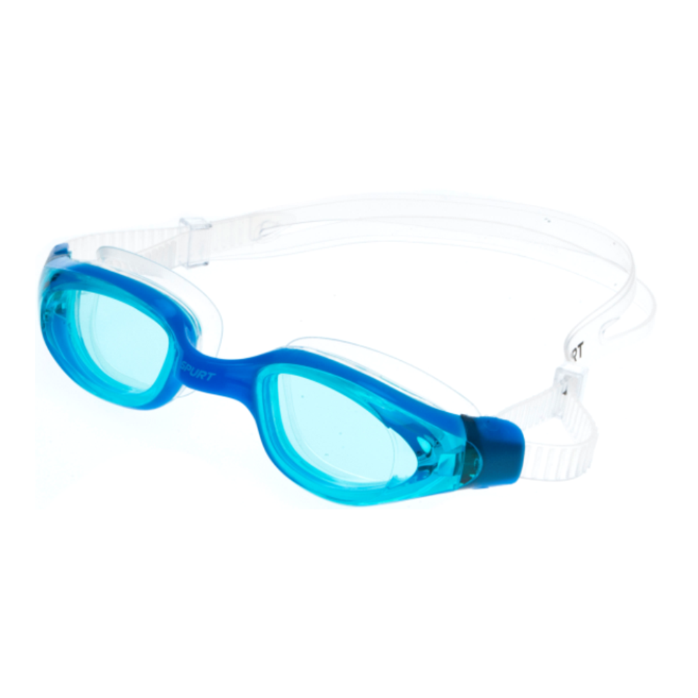 Spurt Shadow UPL Senior Goggle in Opaque White with Blue Lens and Light Tint