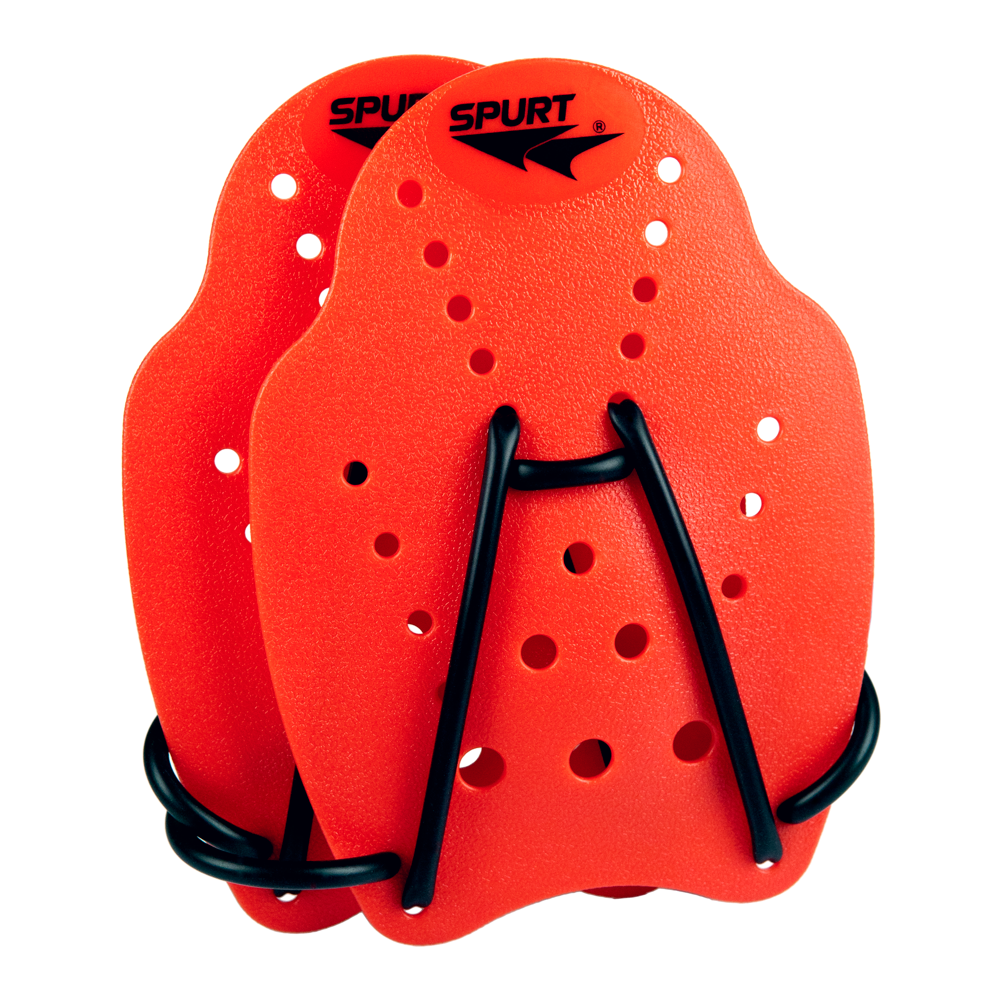 Spurt Training Hand Paddle in Red Size Medium