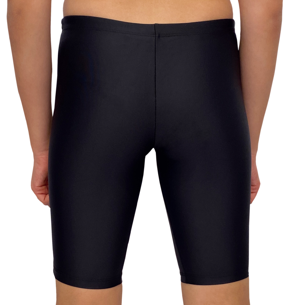 Extra Life Jammer Swimsuit in Plain Black