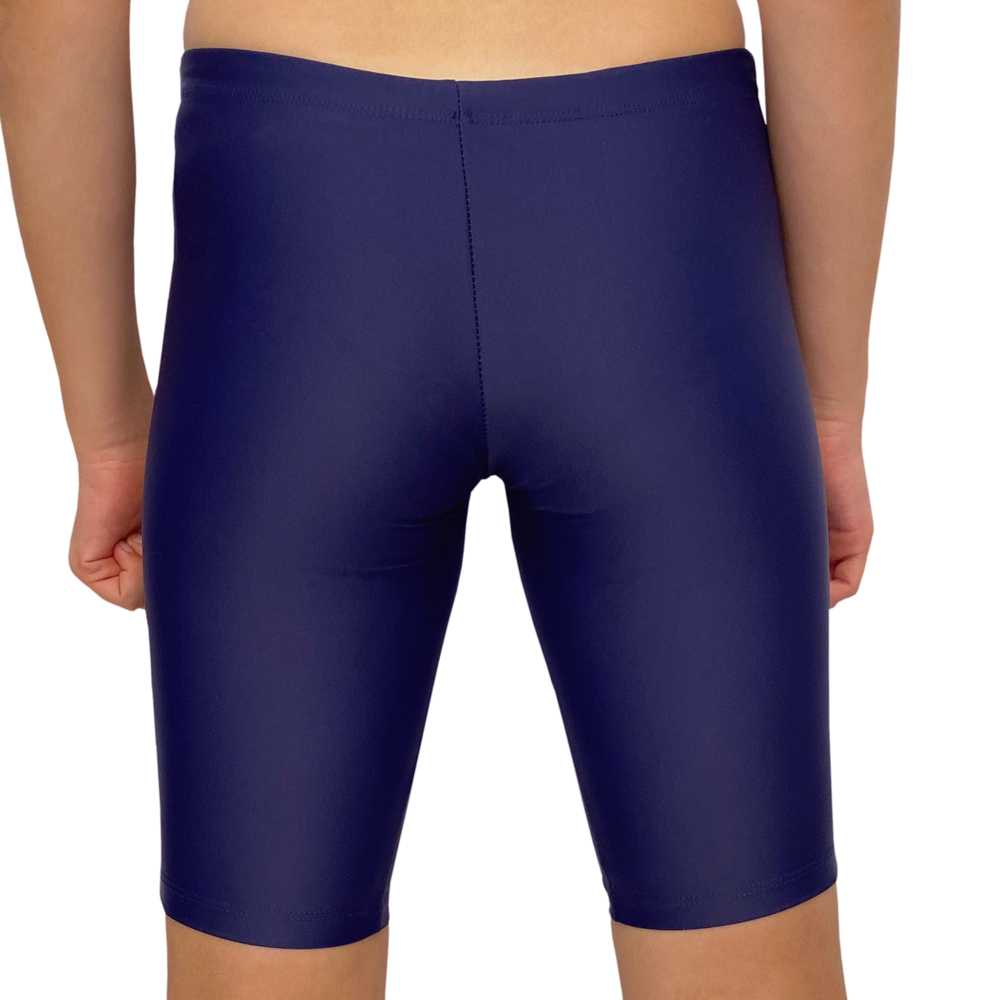 Extra Life Jammer Swimsuit in Plain Navy