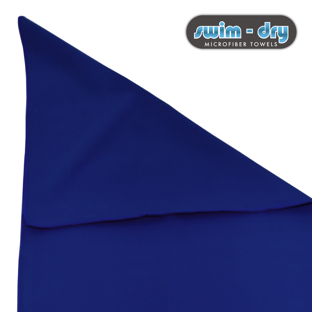 Swim-Dry Jumbo Microfibre Towel 165 x 110cm in Plain Navy