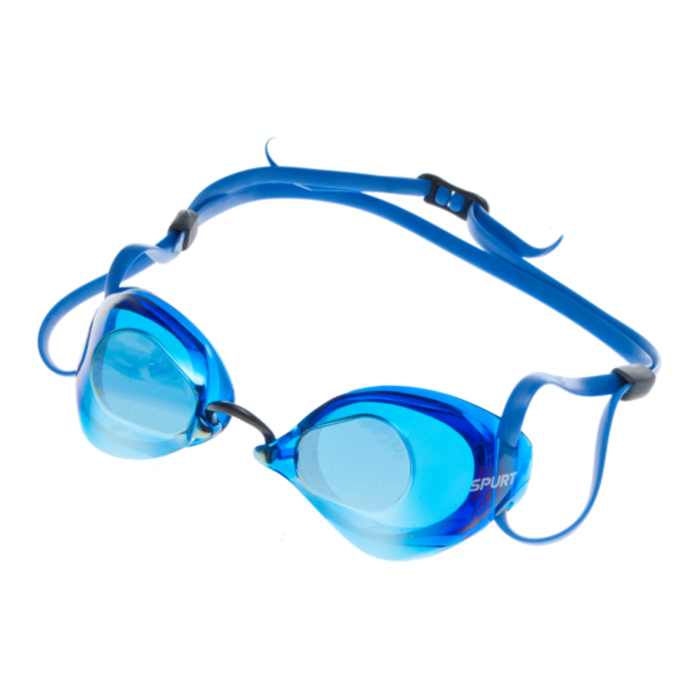 Spurt Swedish SW5AFM Senior Goggle in Blue with Mirror Gold/Blue Lens and Medium Tint
